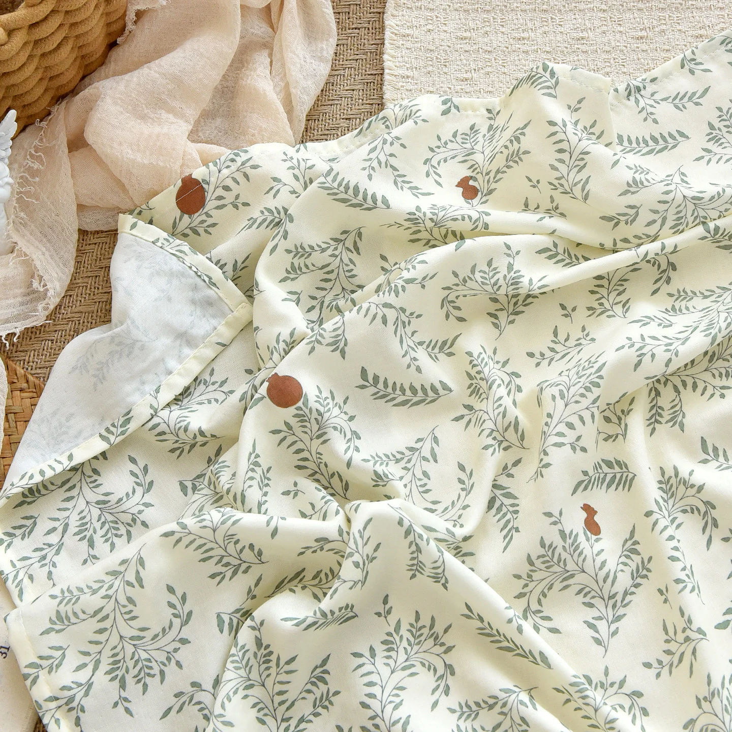 Baby Double-layer Gauze Summer Thin Bamboo Swaddle For Children — image 7