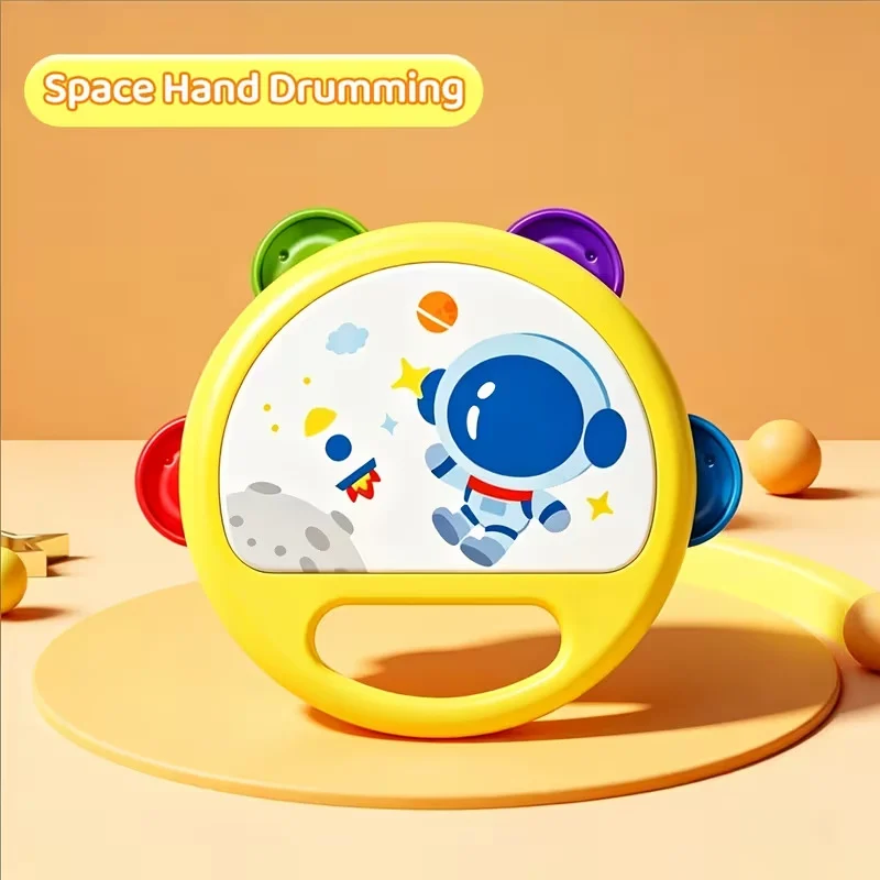 Baby Early Education Brain-training Hand-clapping Drum Toy For Infants — image 2