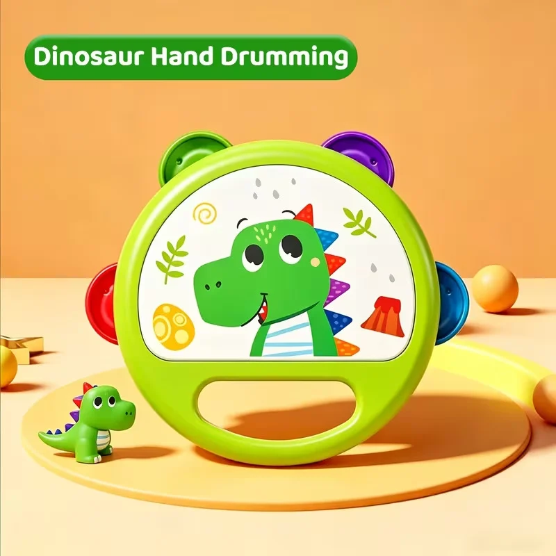 Baby Early Education Brain-training Hand-clapping Drum Toy For Infants — image 9