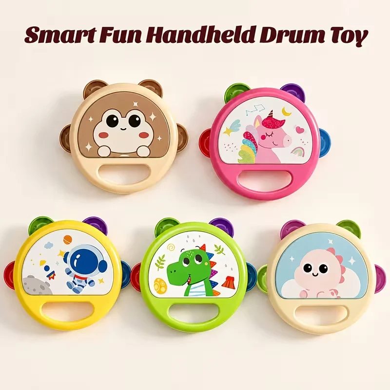 Baby Early Education Brain-training Hand-clapping Drum Toy For Infants — image 3
