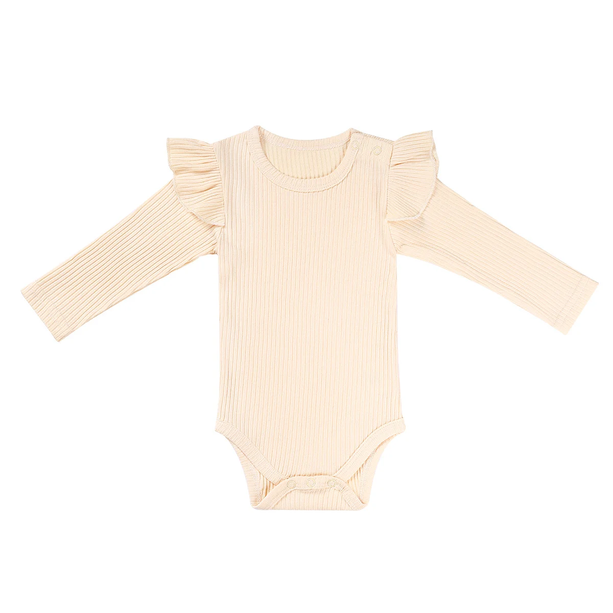 Baby Fashion Solid Color Thick Onesie — image 3