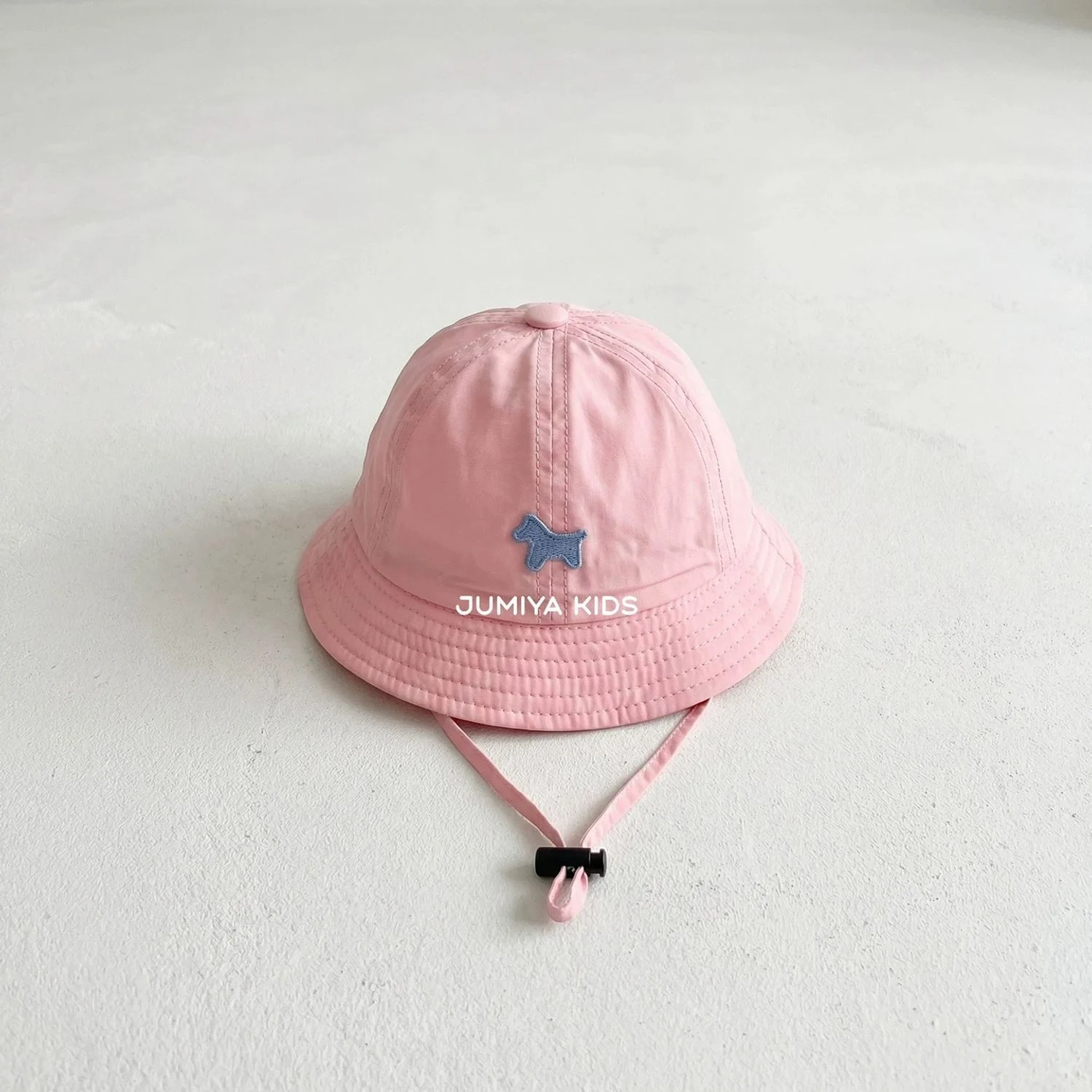 Baby Fisherman Hat With Small Spade Embroidery For Sun Protection — image 3
