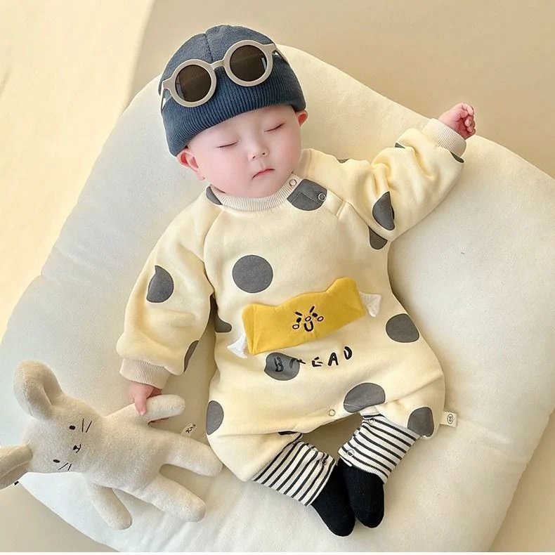 Baby Spring And Autumn Onesie Newborn Long-sleeve Romper — image 4