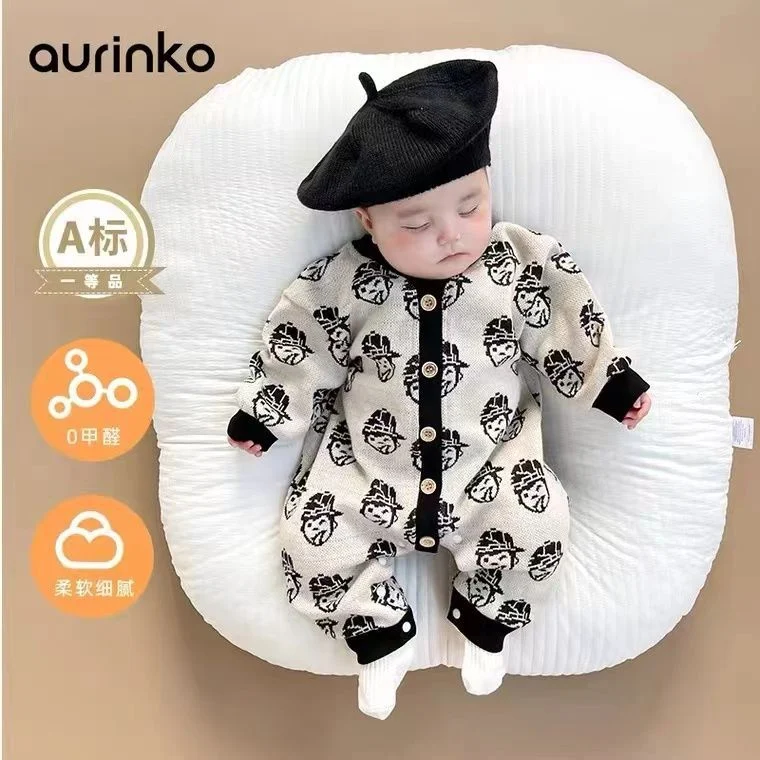 Baby Spring And Autumn Onesie Newborn Long-sleeve Romper — image 6