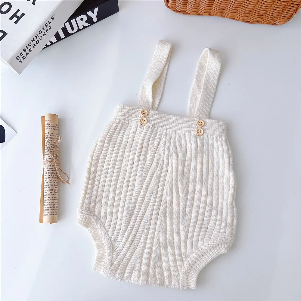 Baby Wool Cardigan Spring Romper And Coat Set — image 9