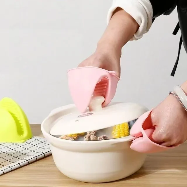 Baking Tools High Temperature Resistant Silicone Insulated Hand Clip Anti-scalding… — image 6