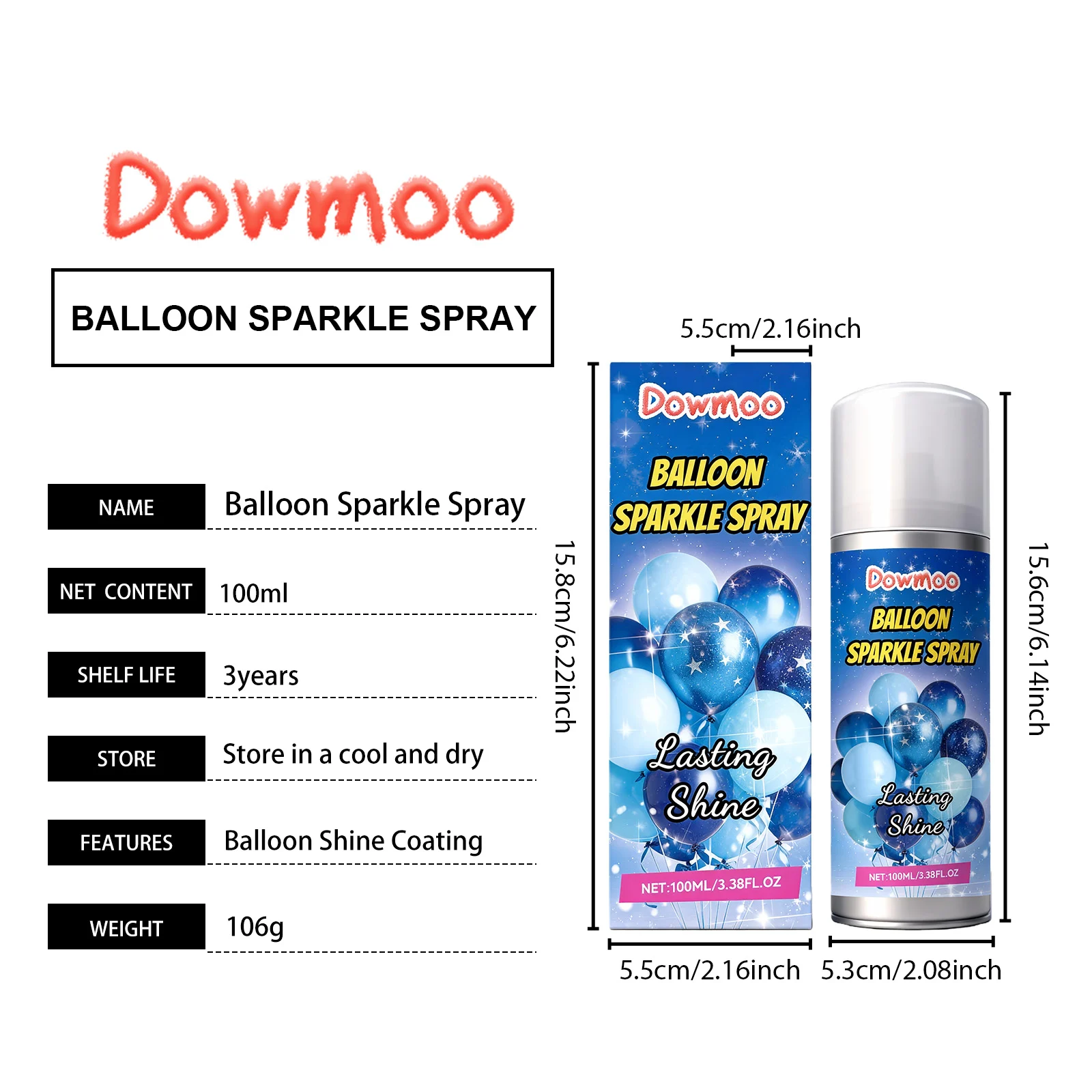 Balloon Bright Spray 1 00ml 1box — image 3