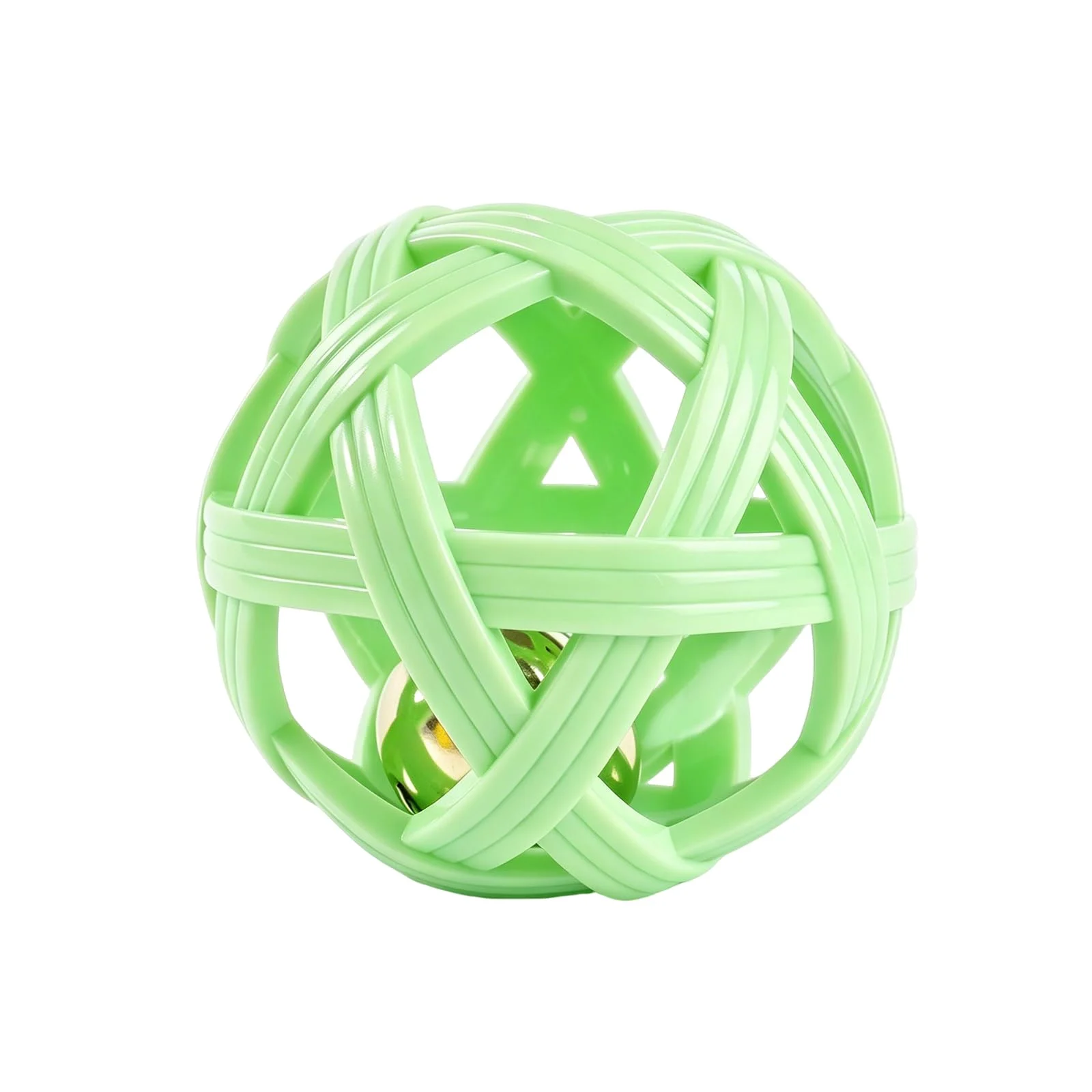 Balls With Inside Bell, Non-toxic Toys For Small Dogs & Puppies Natural Rubber, Fetch… — image 3