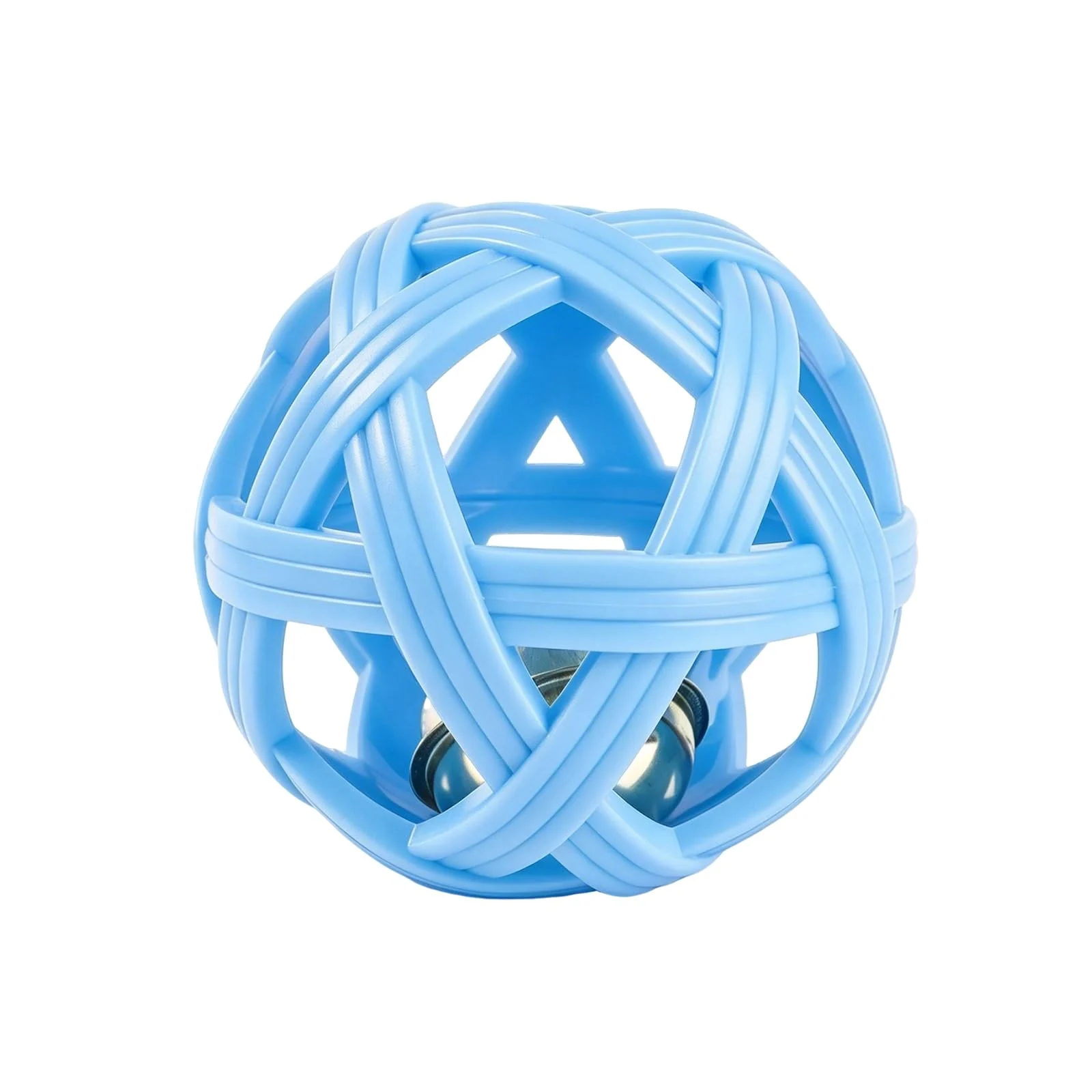 Balls With Inside Bell, Non-toxic Toys For Small Dogs & Puppies Natural Rubber, Fetch… — variant image