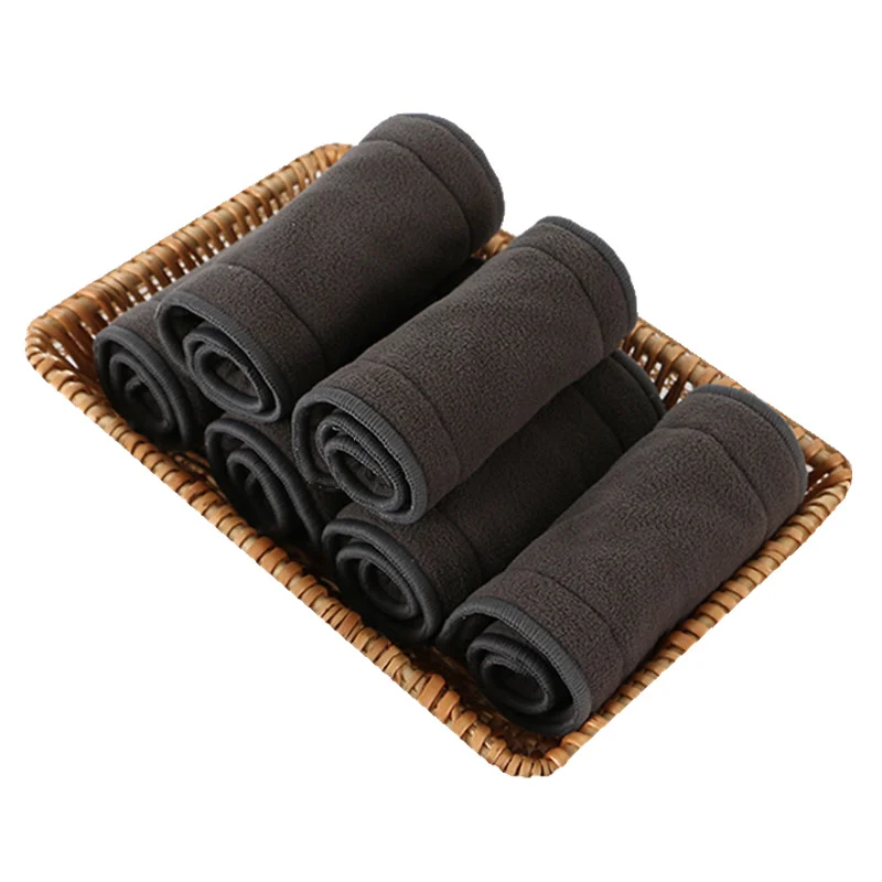 Bamboo Charcoal Fiber Washable Diaper Changing Pad For Babies And Toddlers — image 1