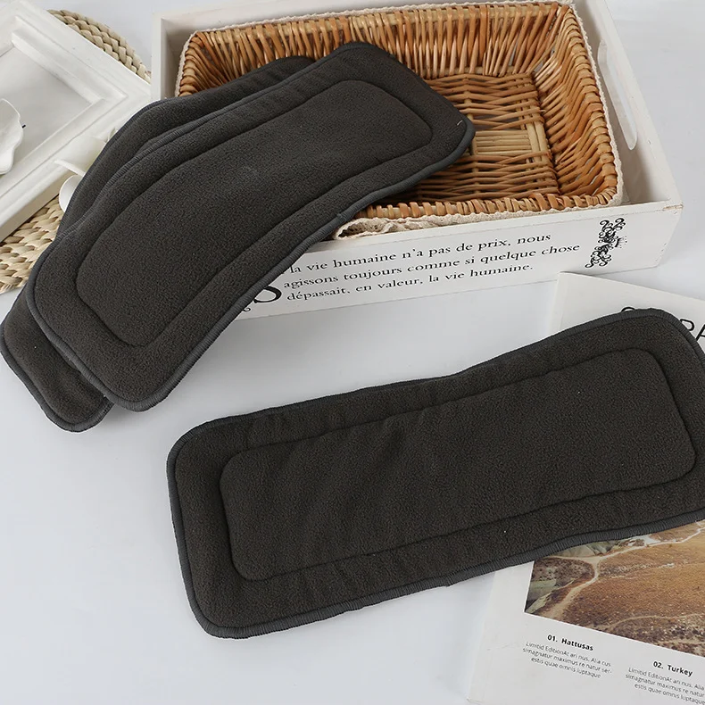 Bamboo Charcoal Fiber Washable Diaper Changing Pad For Babies And Toddlers — image 6