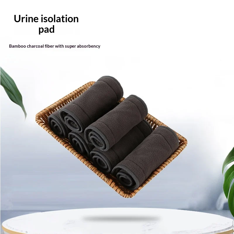 Bamboo Charcoal Fiber Washable Diaper Changing Pad For Babies And Toddlers — image 2
