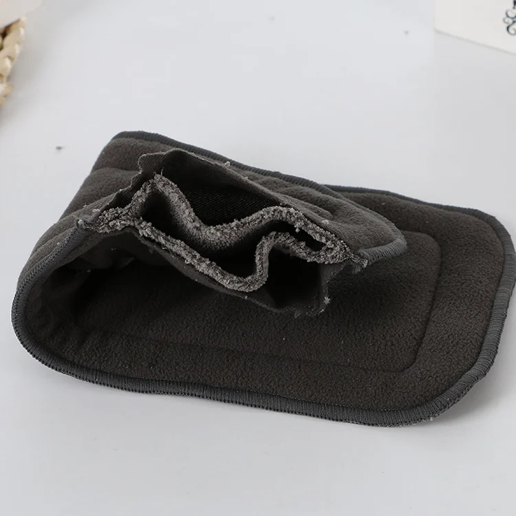 Bamboo Charcoal Fiber Washable Diaper Changing Pad For Babies And Toddlers — image 3
