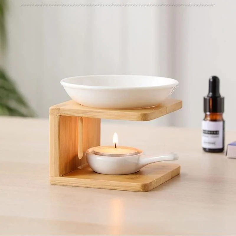Bamboo Household Aromatherapy Combustion Diffuser — image 2