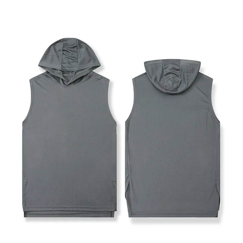 Basketball Jersey Split Hoodie Short Sleeve — image 3
