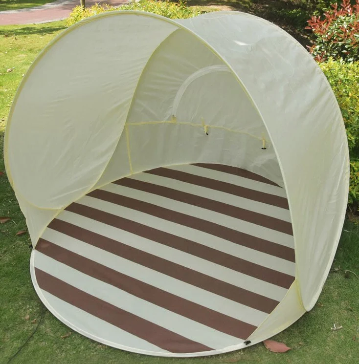 Beach Tent Outdoor Camping Sun Protection Simple Folding Quick-open For Indoors Outdoors — image 4