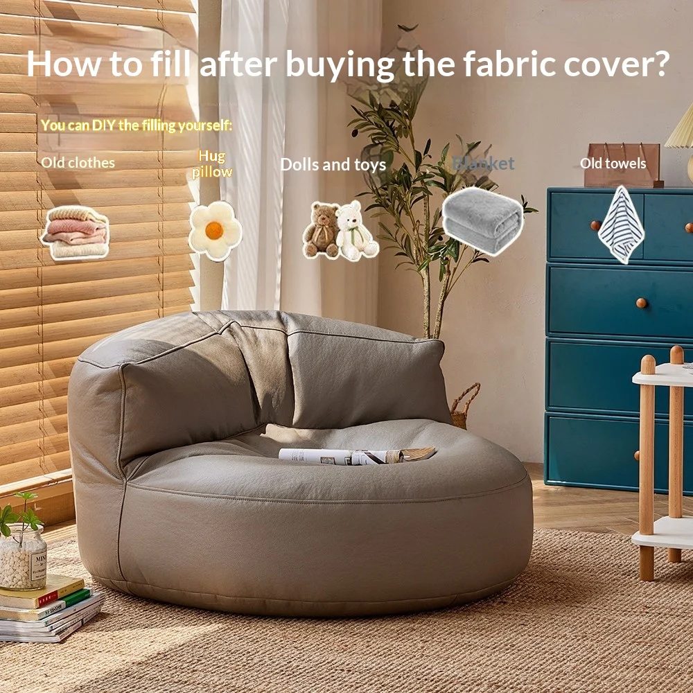 Beanbag Cover For Storing Old Clothes To Stuff The Sofa — image 3