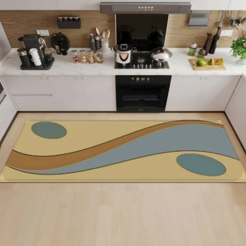 Bedroom Water-absorbent Non-slip Long Floor Mat — image 1