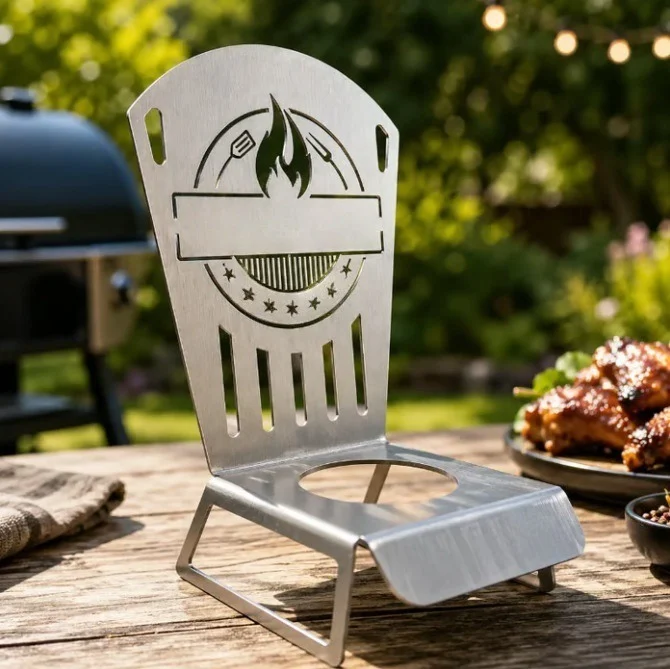 Beer Canned Chicken Chair Practical And Portable — image 3
