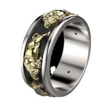 Best-selling God Ox Ring Two-tone — image 4
