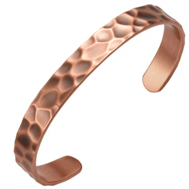 Best-selling Instagram-style Solid Red Copper Magnetic Bracelet — image 2