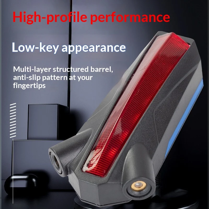 Bicycle Diamond Laser Tail Light Warning Lamp — image 4