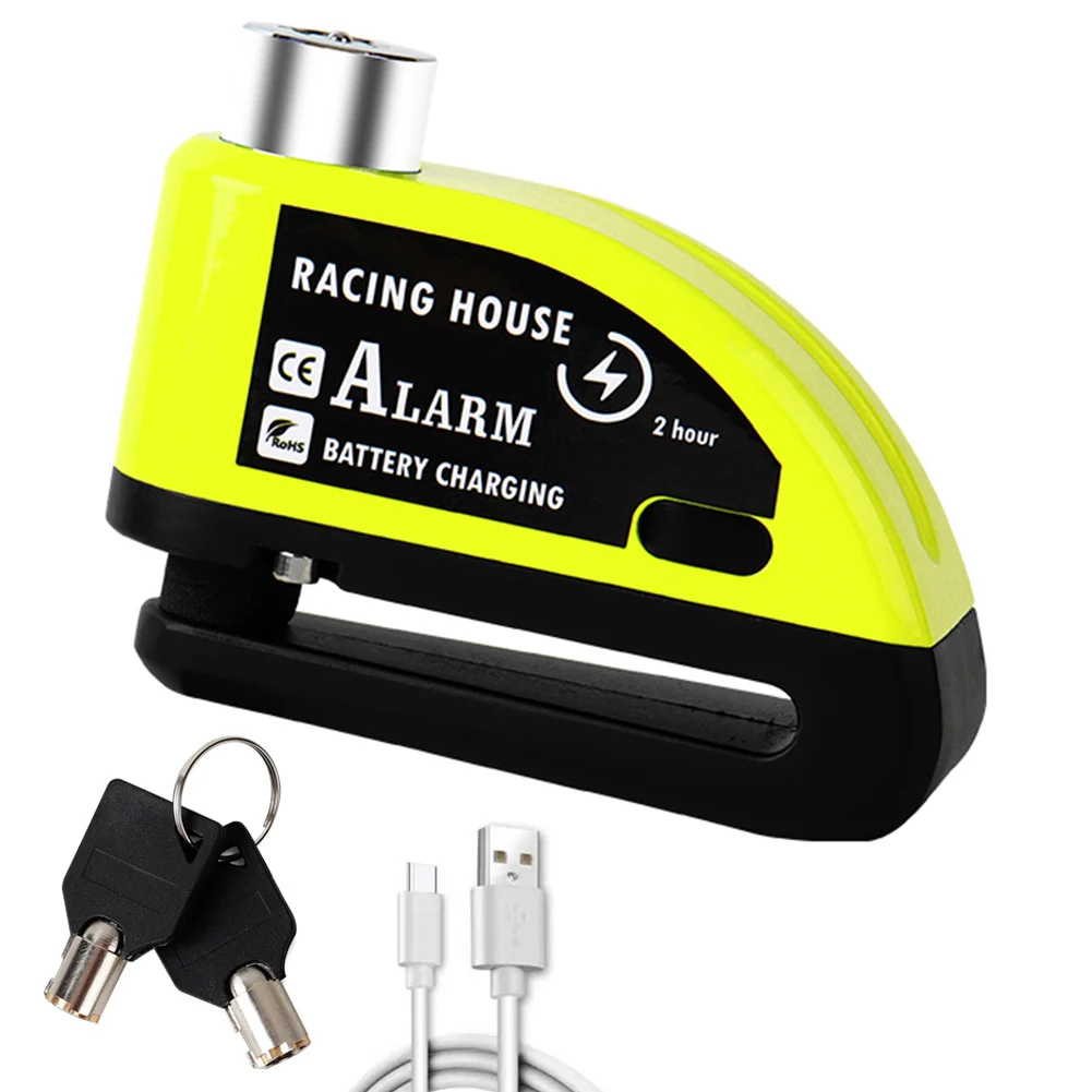 Bicycle Disc Brake Lock Portable Anti-theft Alarm Electric Car Safety — image 6