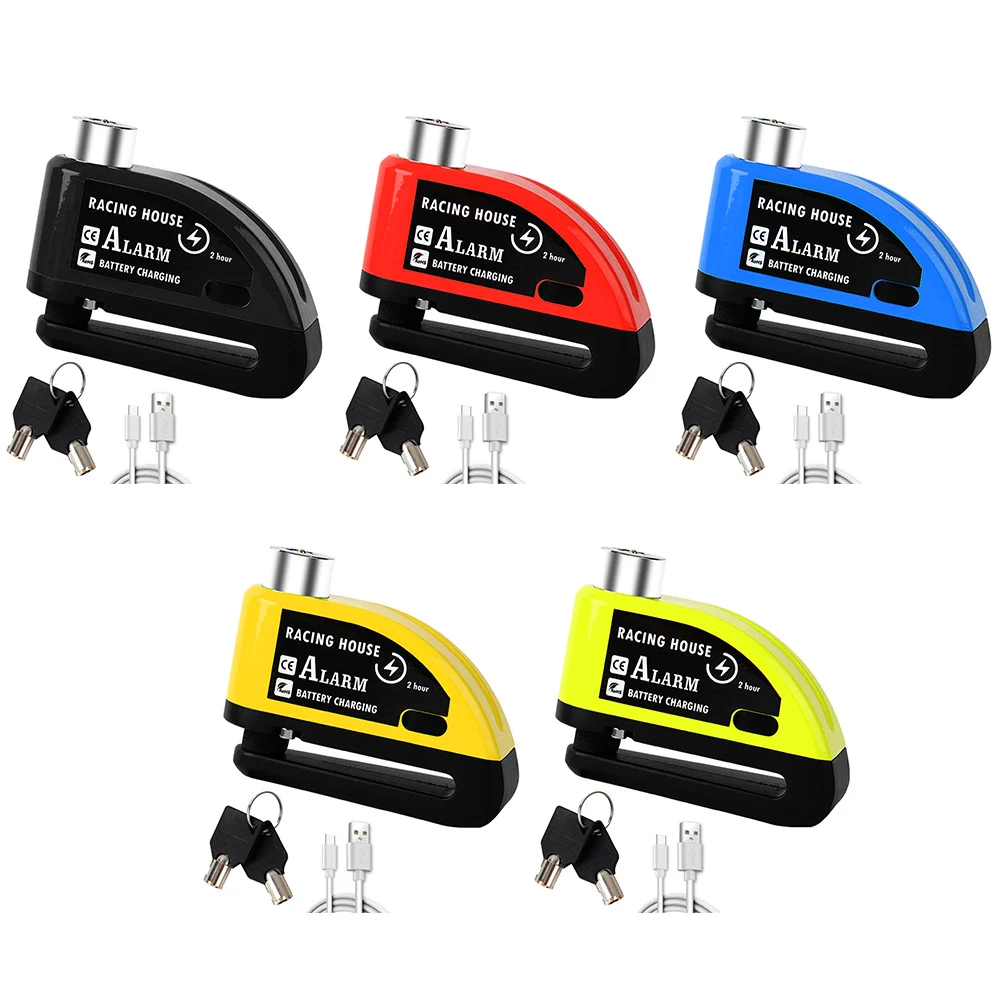 Bicycle Disc Brake Lock Portable Anti-theft Alarm Electric Car Safety — image 7