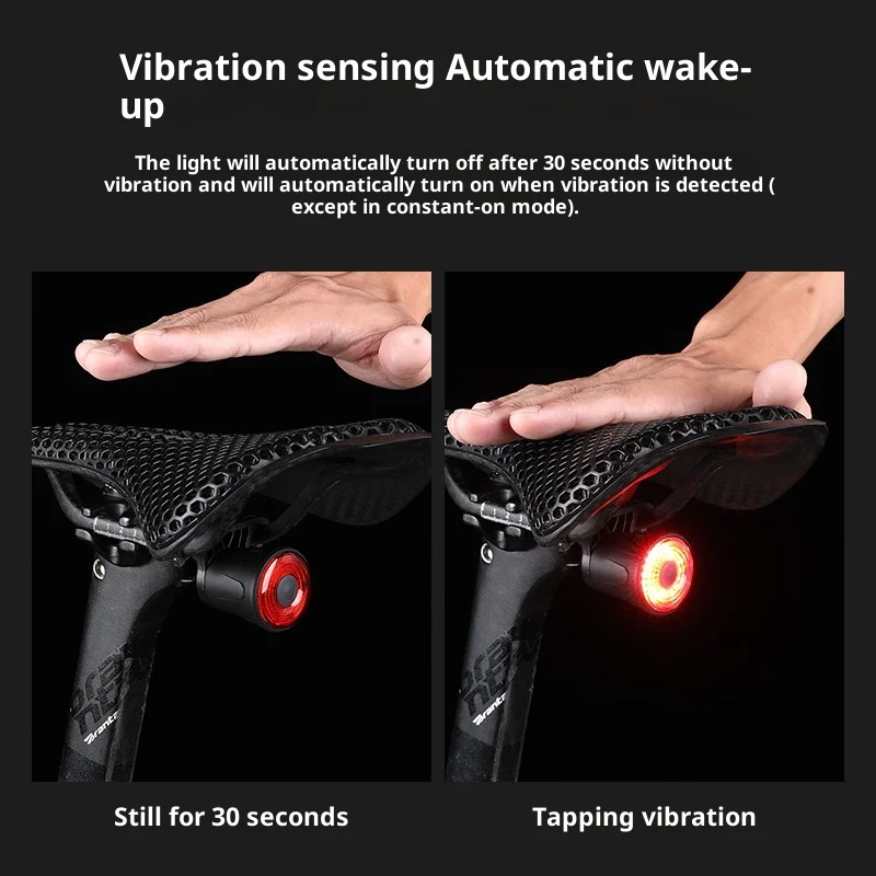 Bicycle Tail Light With Long Battery Life For Mountain Bike Night Riding — image 2
