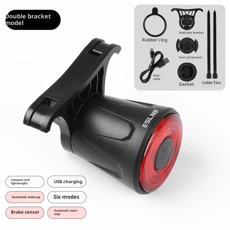 Bicycle Tail Light With Long Battery Life For Mountain Bike Night Riding — image 7