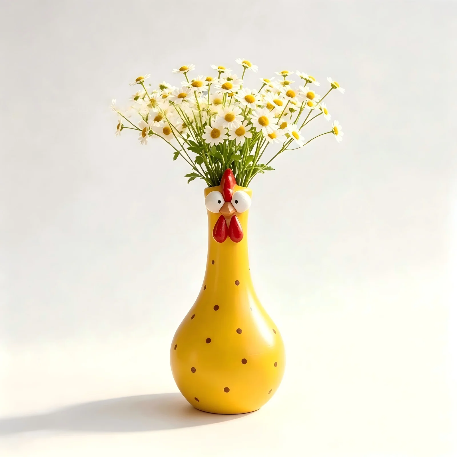 Big-eyed Chicken Vase Resin Craft Decoration — image 5