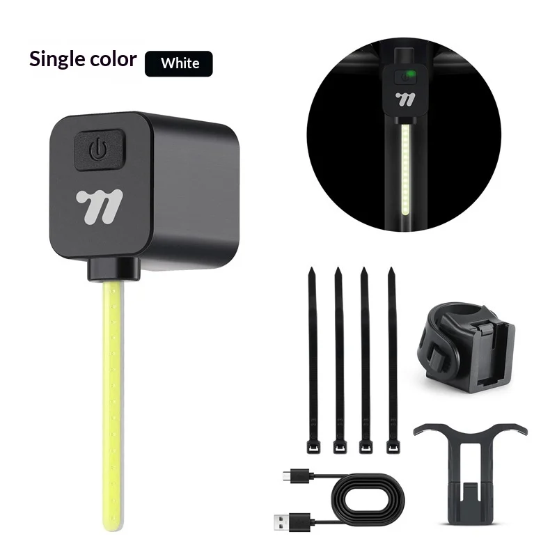 Bike Tail Lightplug-in Bicycle Light For Mountain Bikes And Road Bikesflowing Cycling Gear — variant image