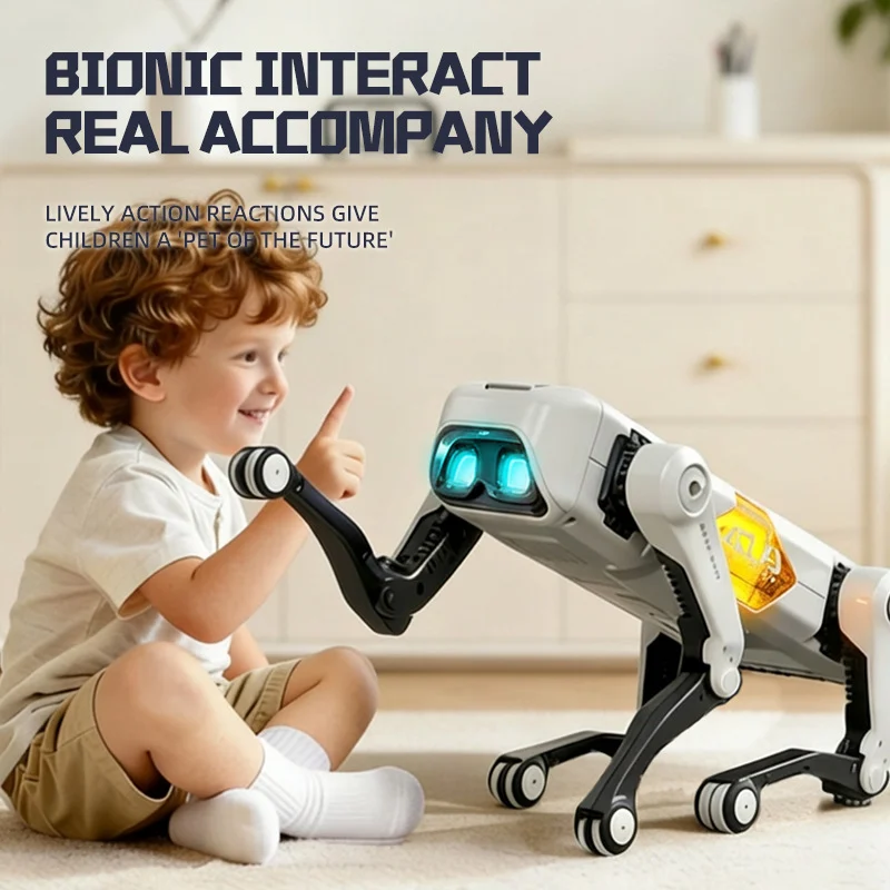 Bionic Quadruped Robotic Dog Toy Plastic — image 2