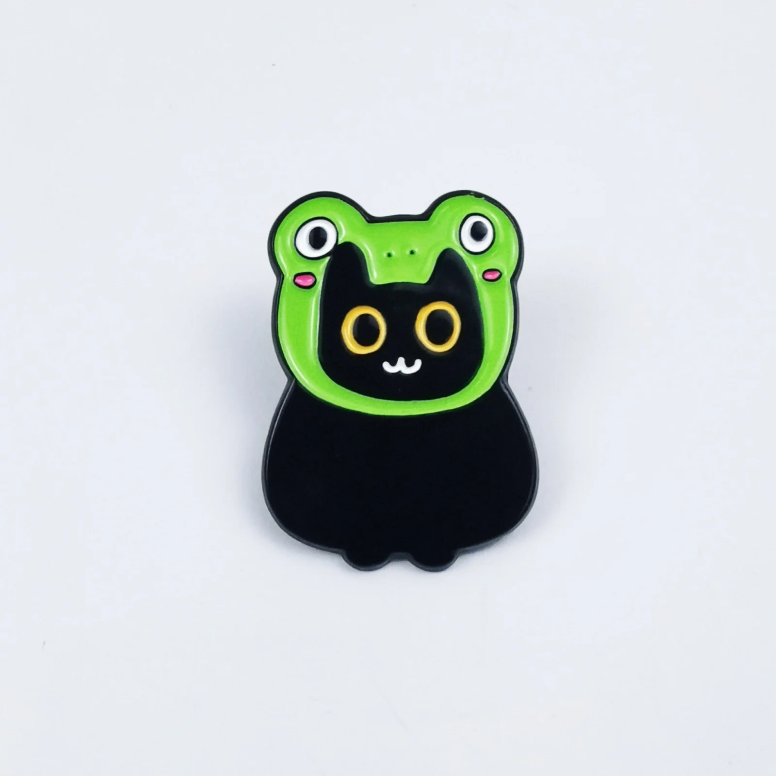 Black Catstyle Brooch, Versatile And Niche, Made Of Alloy For Clothing — variant image
