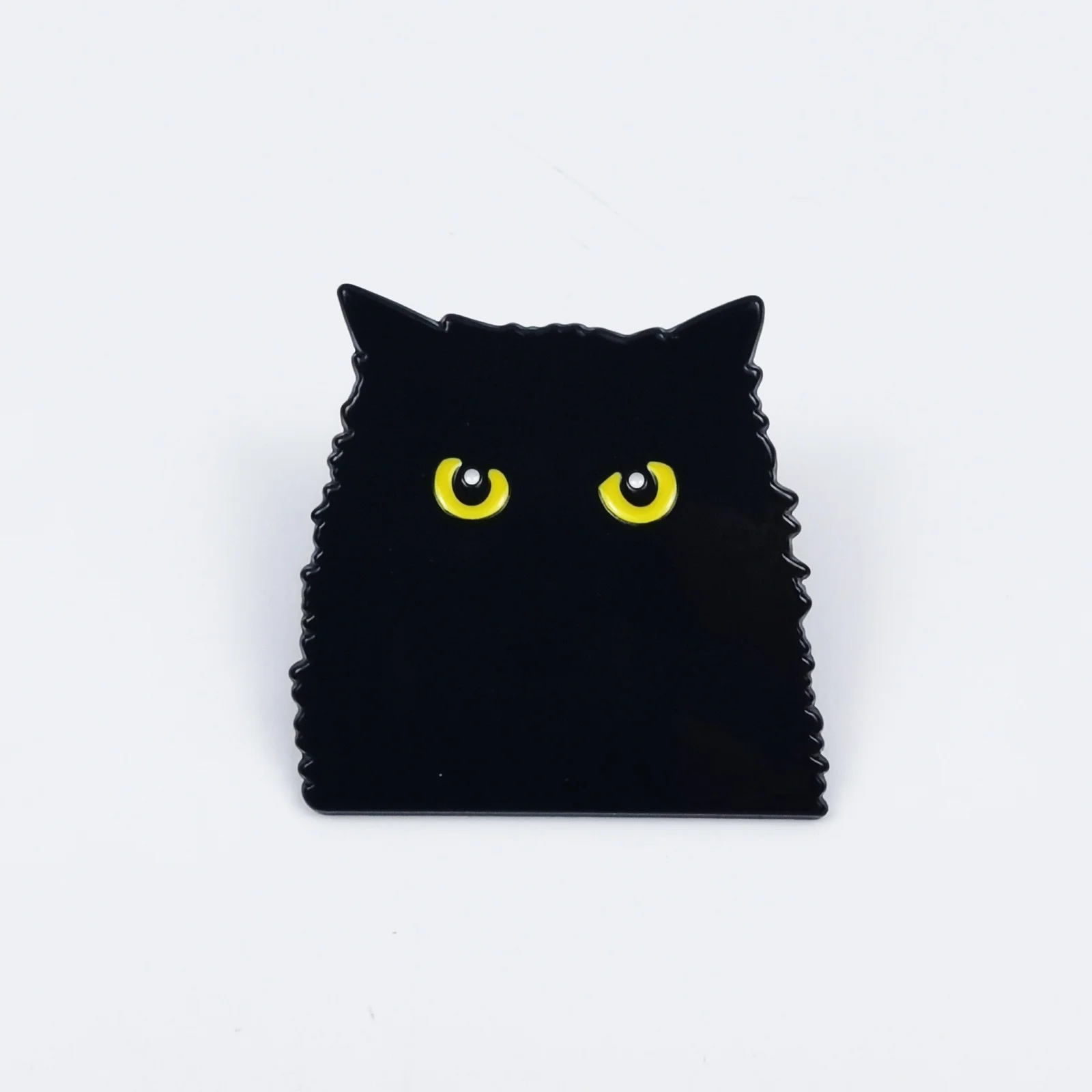 Black Catstyle Brooch, Versatile And Niche, Made Of Alloy For Clothing — variant image