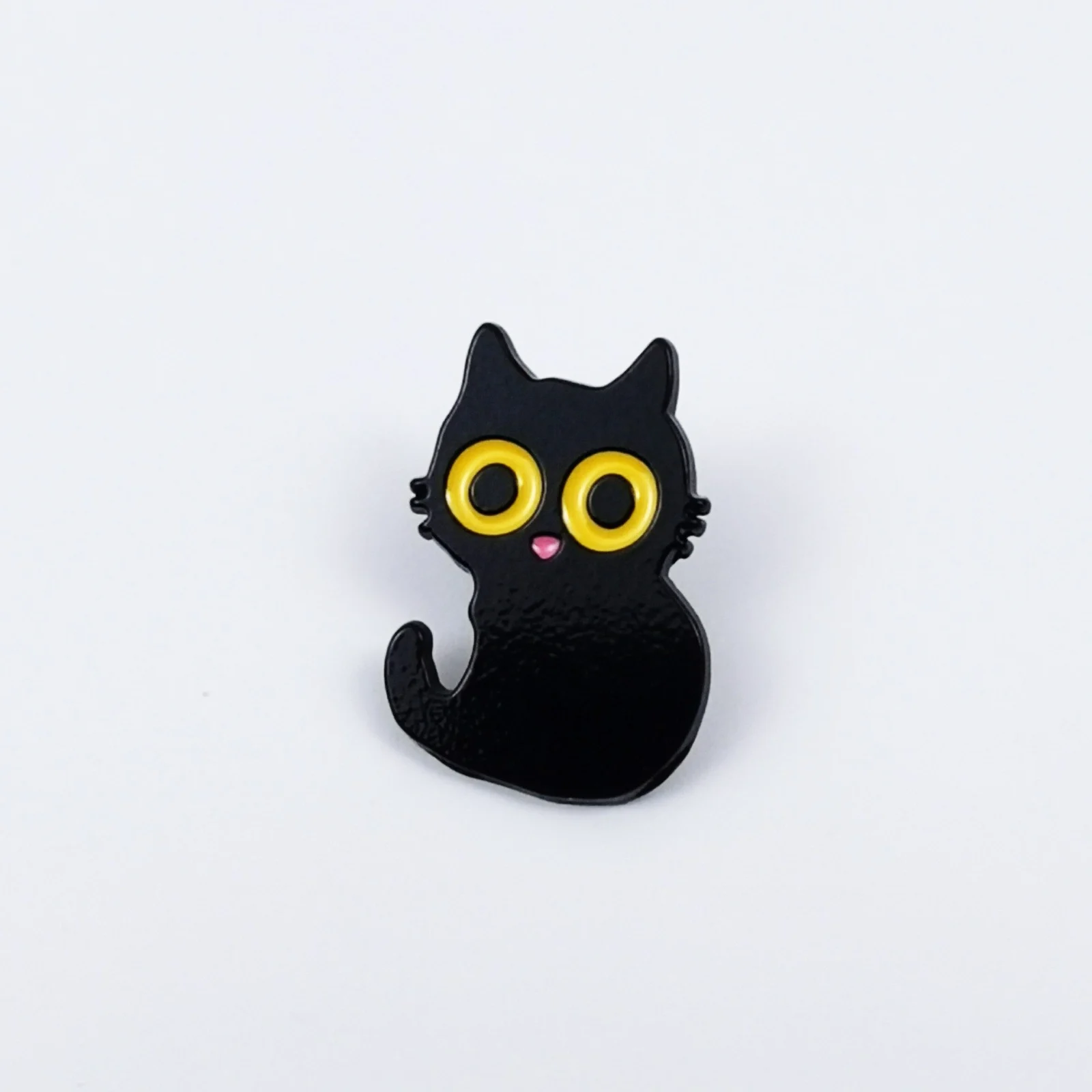 Black Catstyle Brooch, Versatile And Niche, Made Of Alloy For Clothing — variant image