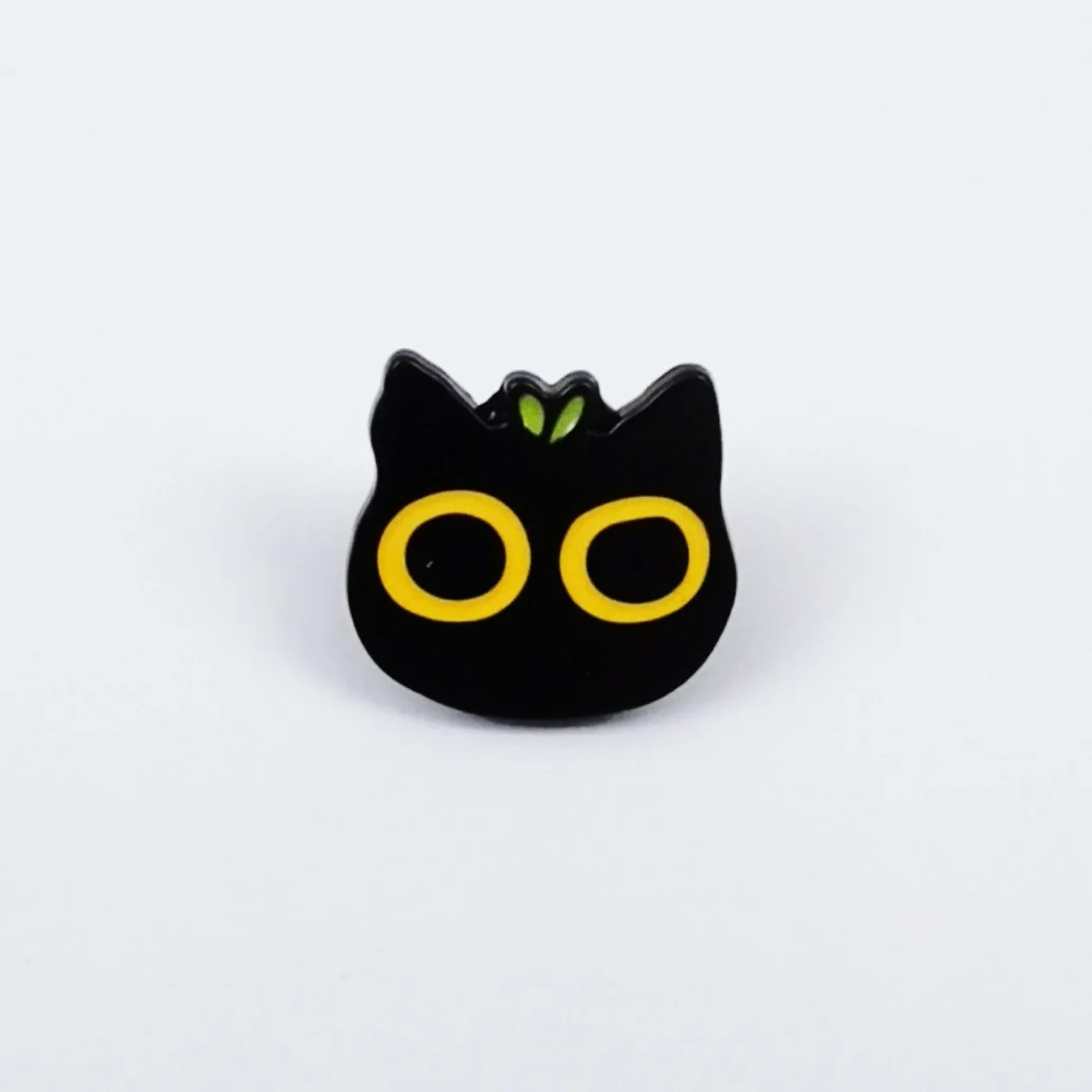 Black Catstyle Brooch, Versatile And Niche, Made Of Alloy For Clothing — image 7