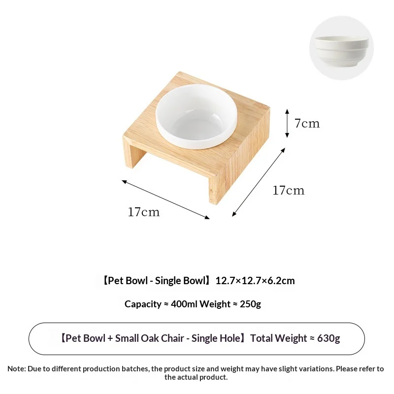 Black Ceramic Anti-spill Pet Bowl, Cat & Dog Food Water Dish. — image 20