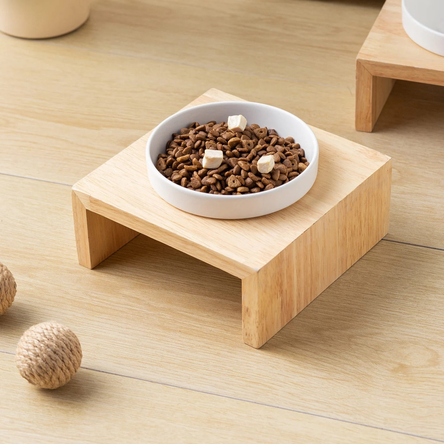 Black Ceramic Anti-spill Pet Bowl, Cat & Dog Food Water Dish. — image 17