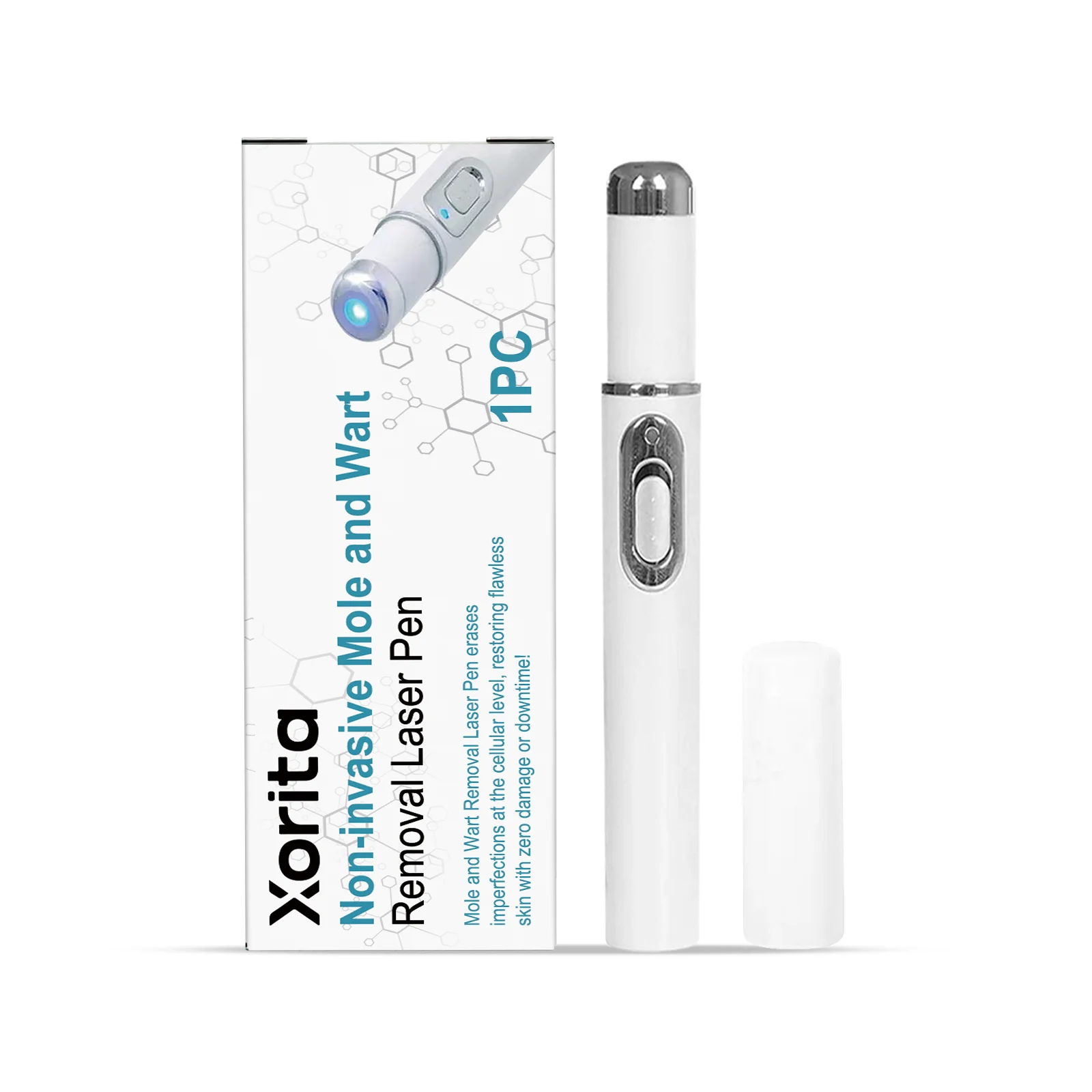 Blue Light Mole Removal Pen 1pc 1 Box — image 8