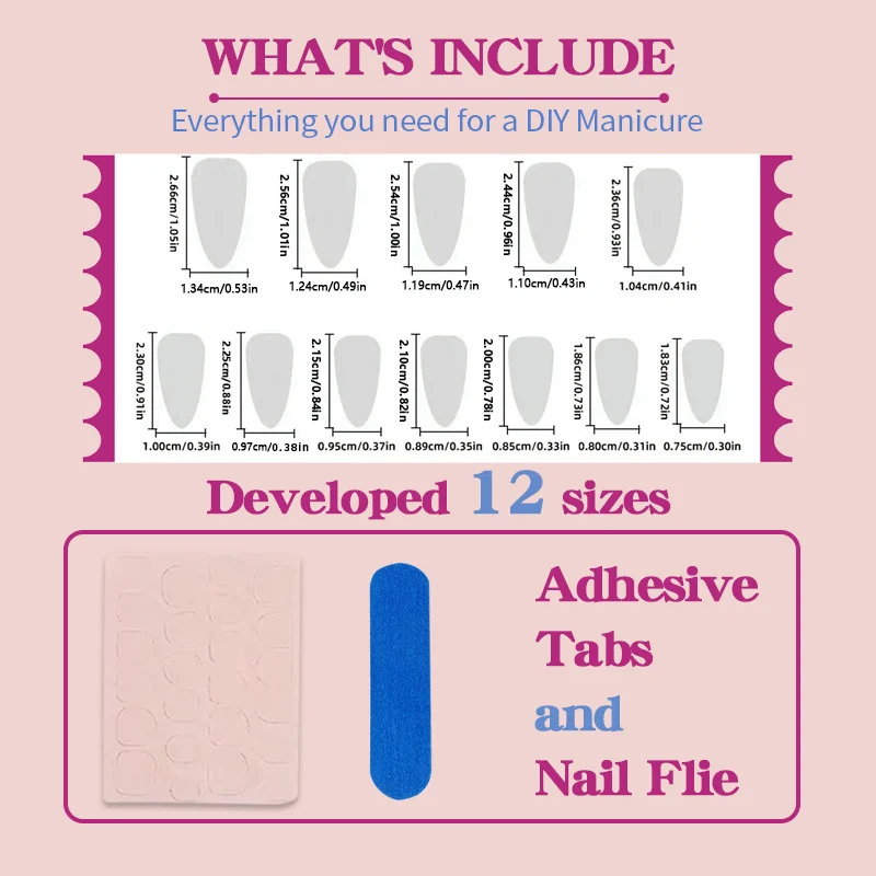 Blue Starfish Wearable Nails 3D Stickers For Manicures — image 2