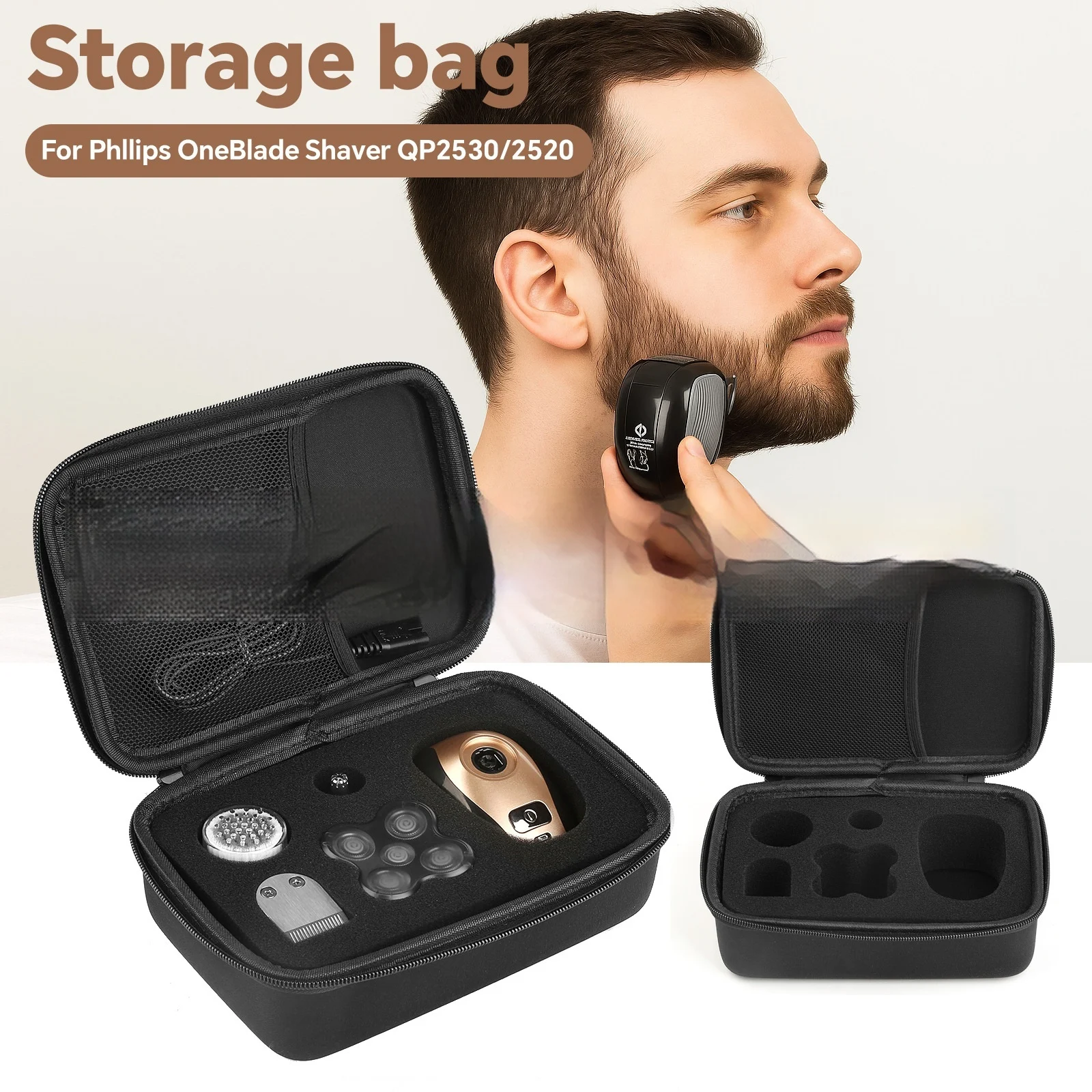 Body Hair Grooming Knife Storage Bag — image 3