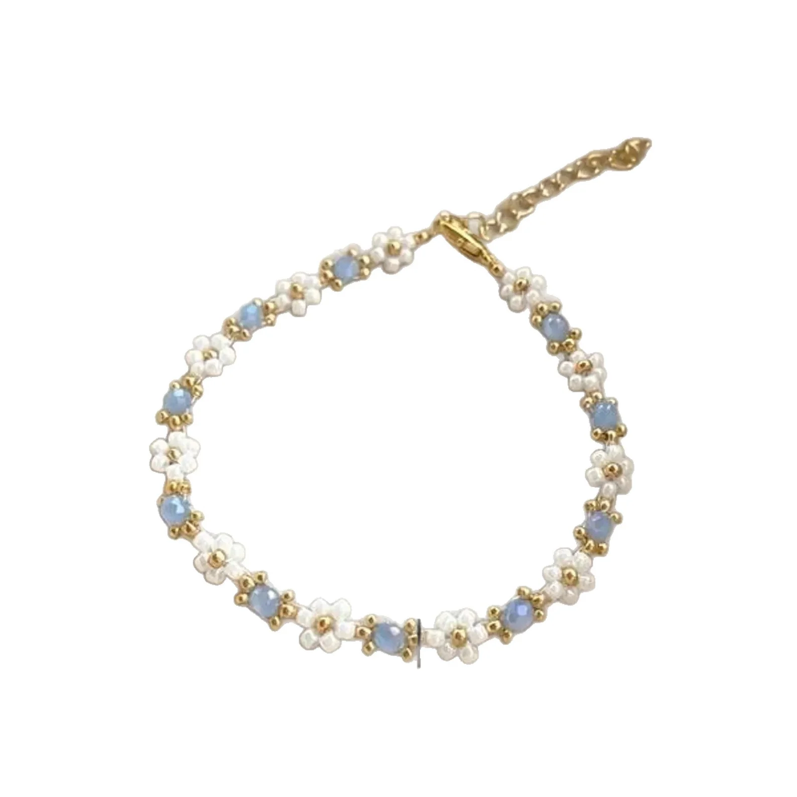 Bohemian-style Colorful Rice-bead Bracelet — image 2