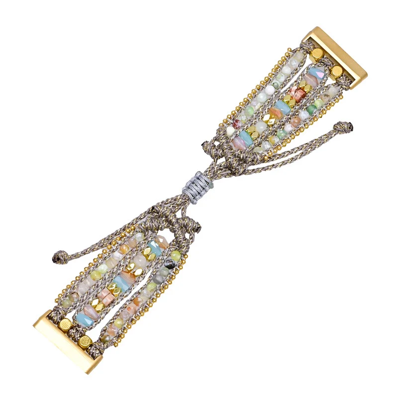 Bohemian-style Phoebe Watch Strap Natural And Vintage — image 1