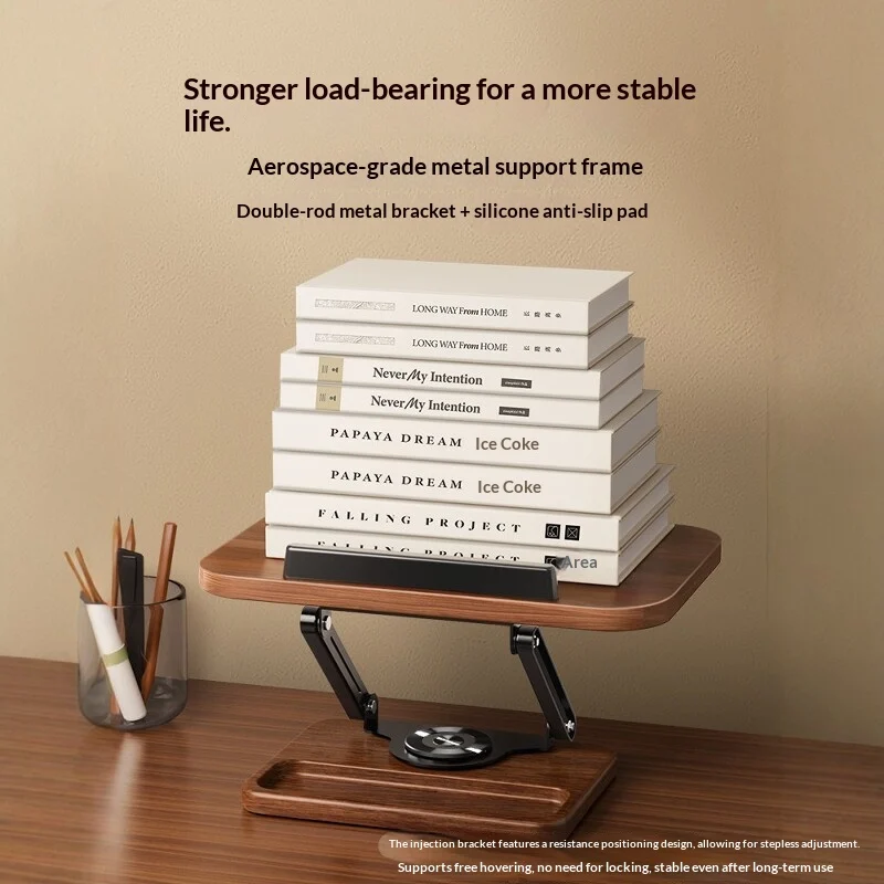 Book Clip And Bookend Reading Stand, Height-adjustable Extendable Model — image 3