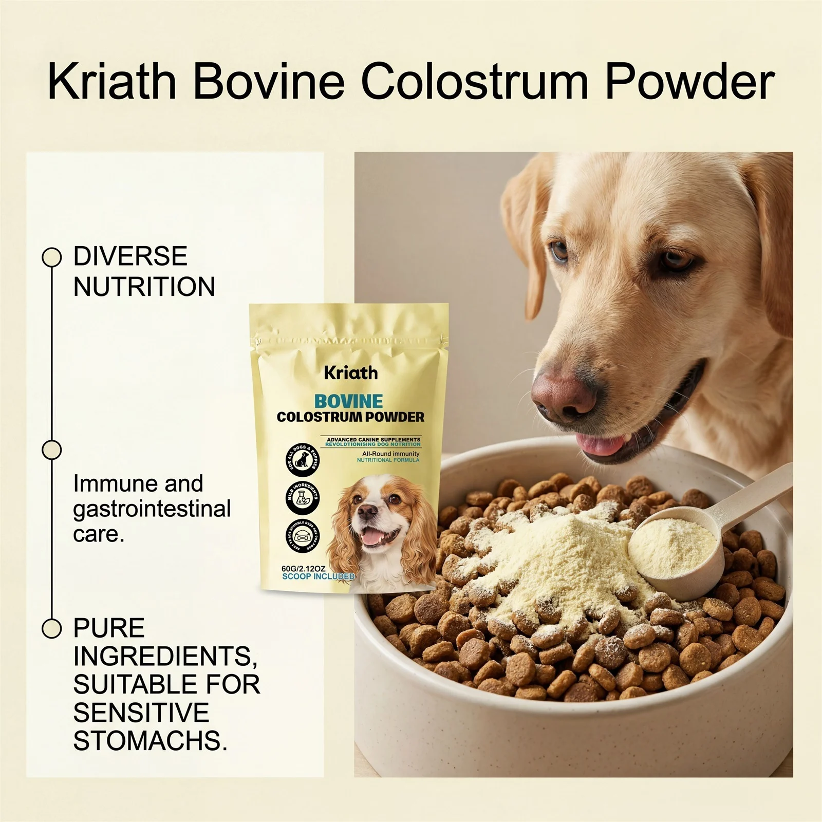 Bovine Colostrum Nutritional Supplement For Dogs Daily Care Body Supplements And… — image 3