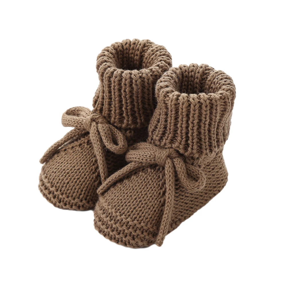 Bow-tie Strap Knitted Toddler Shoes — image 9