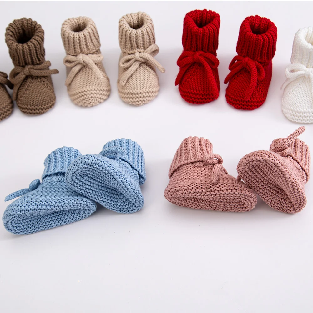 Bow-tie Strap Knitted Toddler Shoes — image 7