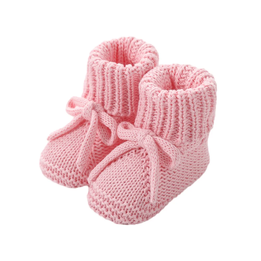 Bow-tie Strap Knitted Toddler Shoes — image 10