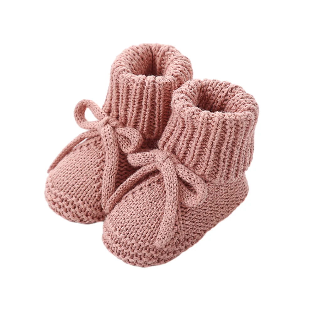 Bow-tie Strap Knitted Toddler Shoes — image 8